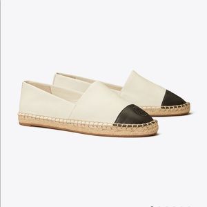 Tory Burch color-block leather espadrille